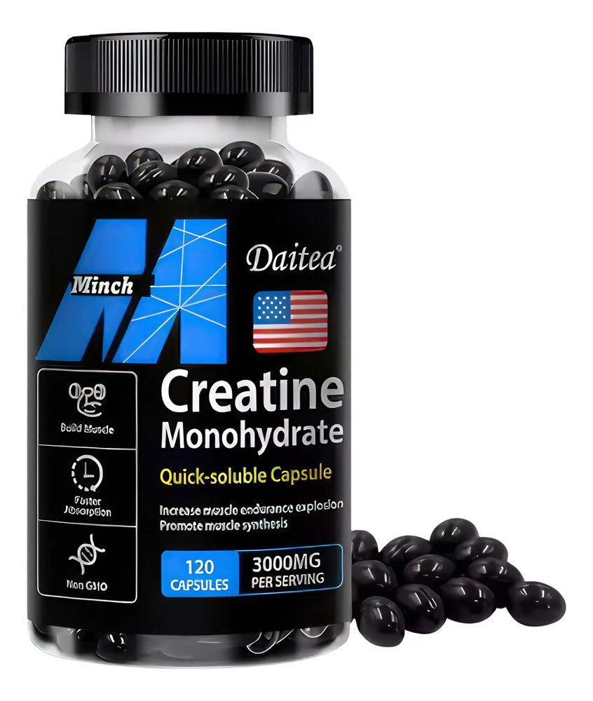 Creatina monohidratada Daitea 120 capsulas