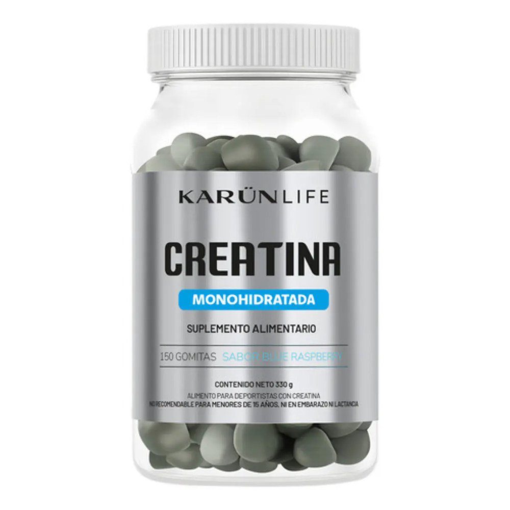 Creatina monohidratada Karun Life 150 gomitas