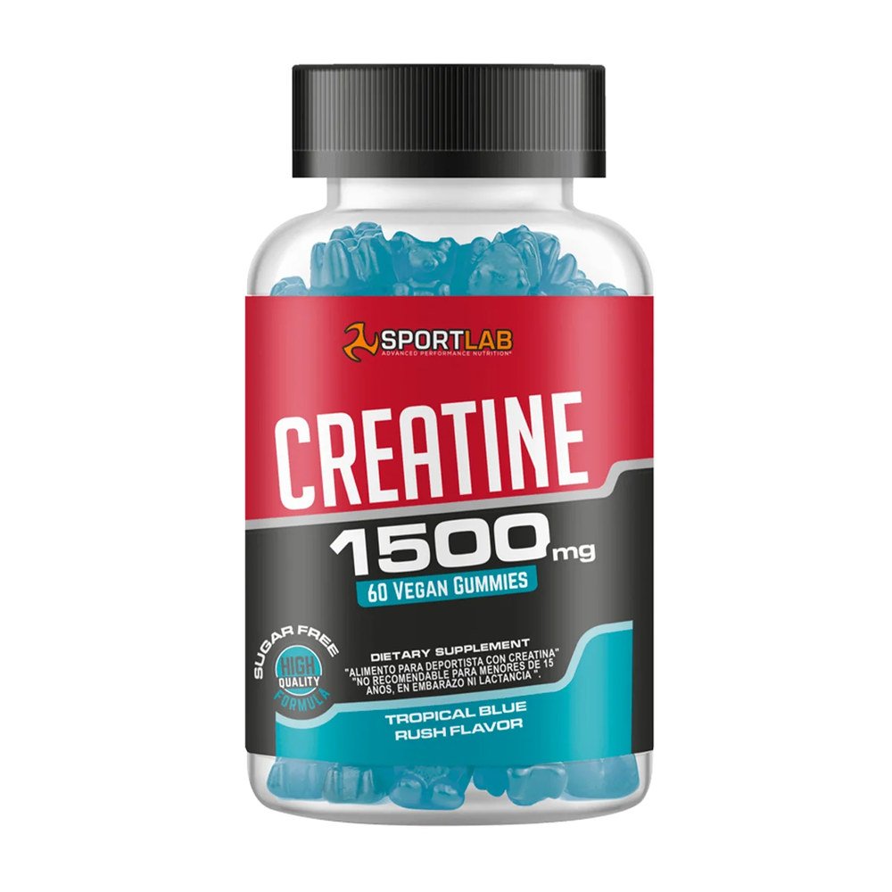 Creatina monohidratada Sportlab gomitas 60 unidades